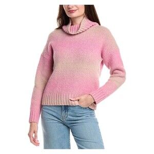 Maje Megevy Ombré Turtleneck Sweater